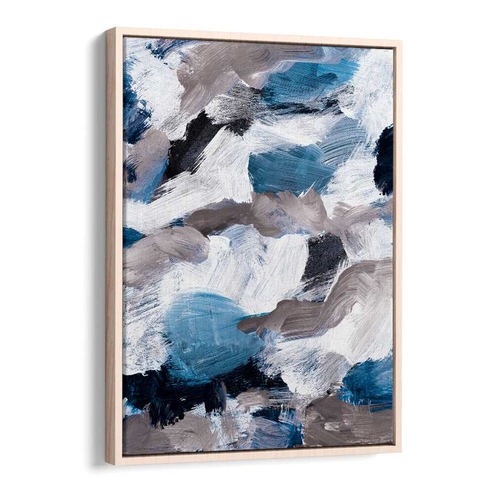 Vibrant ABSTRACT PAINTING VI showcases dynamic colors and shapes, enhancing modern aesthetics in any living space.