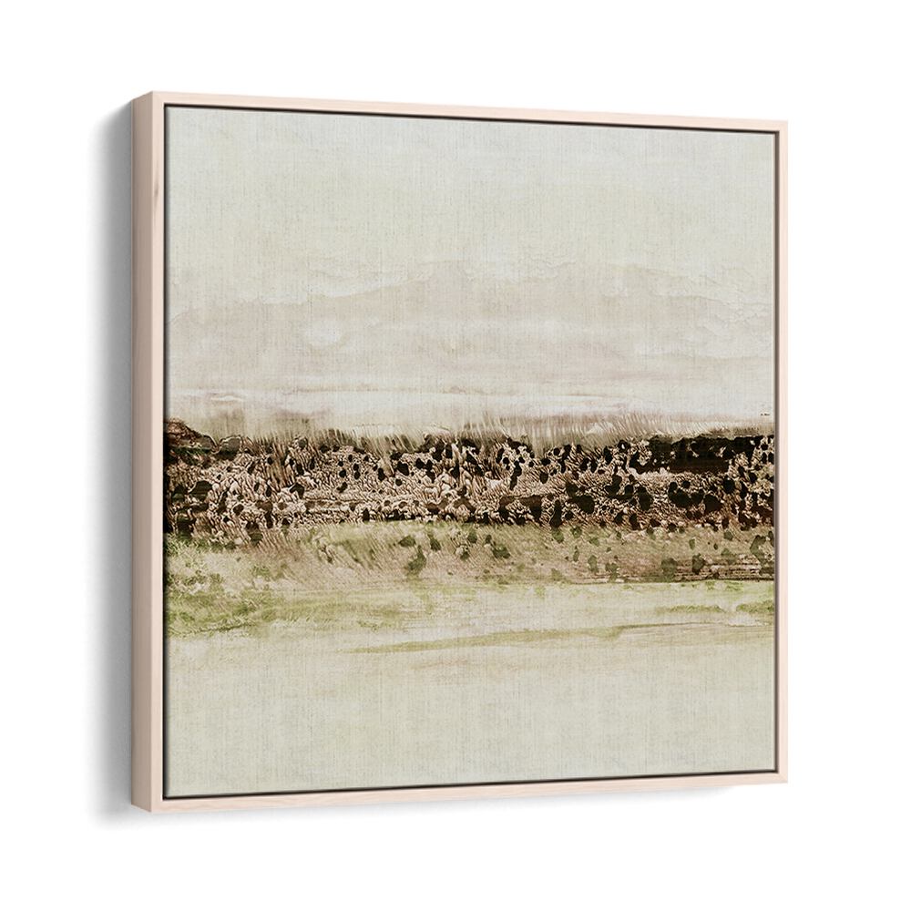 Serene GREEN HORIZON, ABSTRACT PAINTINGS art piece, perfect for enhancing any home or workspace aesthetic.