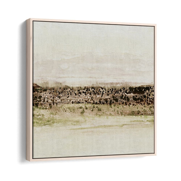 Serene GREEN HORIZON, ABSTRACT PAINTINGS art piece, perfect for enhancing any home or workspace aesthetic.