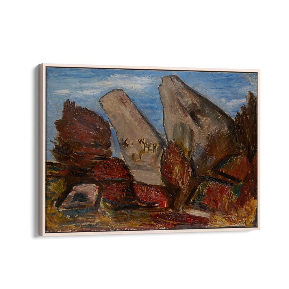 WHALE’S JAW, DOGTOWN COMMON, CAPE ANN, MASSACHUSETTS (1934) , VINTAGE PAINTINGS