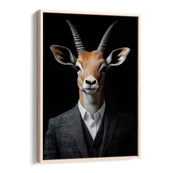 Stylish WILD SUITS - ANTELOPE, ANIMAL PAINTINGS by Philippe HUGONNARD blend elegance with unique animal artistry.