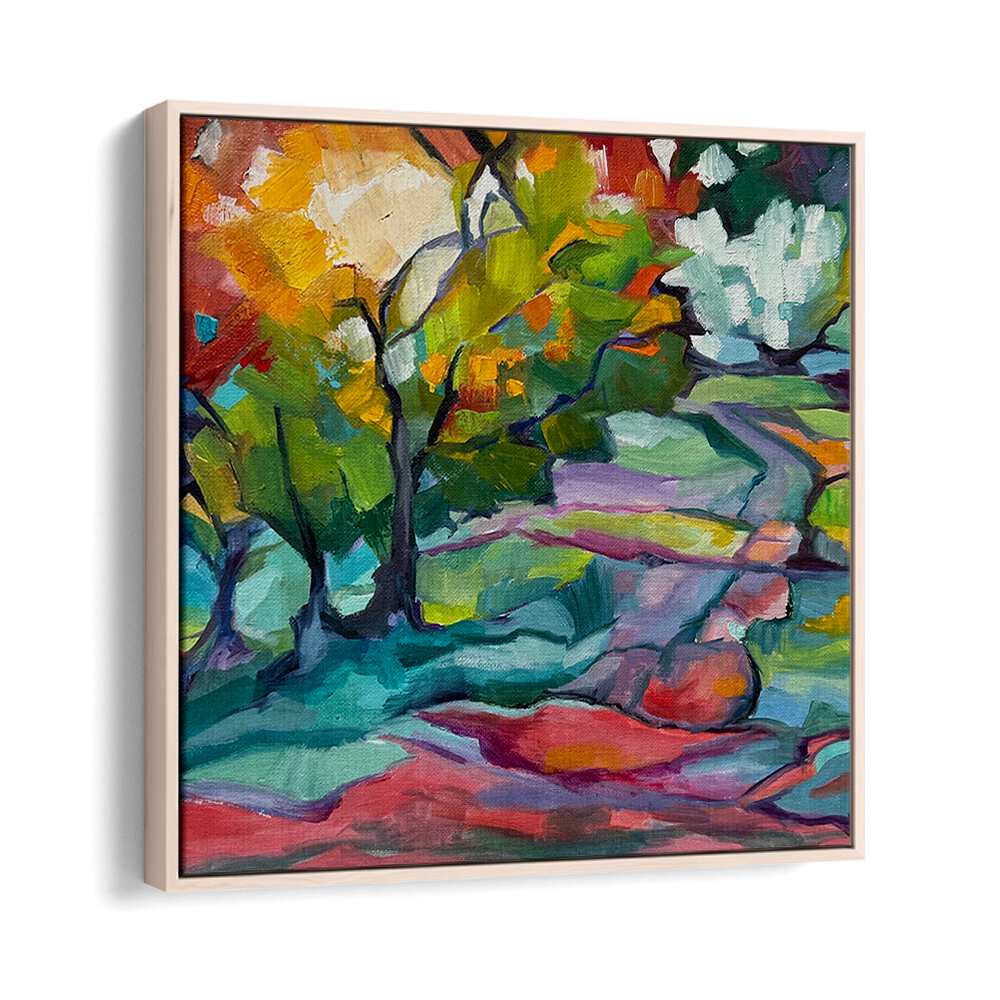 COLOURFUL PATH , LANDSCAPE PAINTINGS