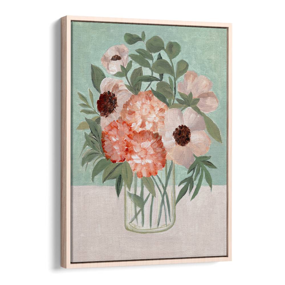 GARDEN BEAUTIES , FLORAL FLOWER PAINTINGS