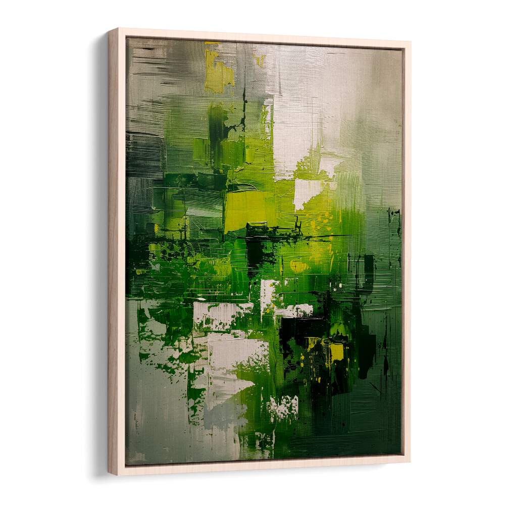 CONTEMPORART - MATCHA III , ABSTRACT PAINTINGS