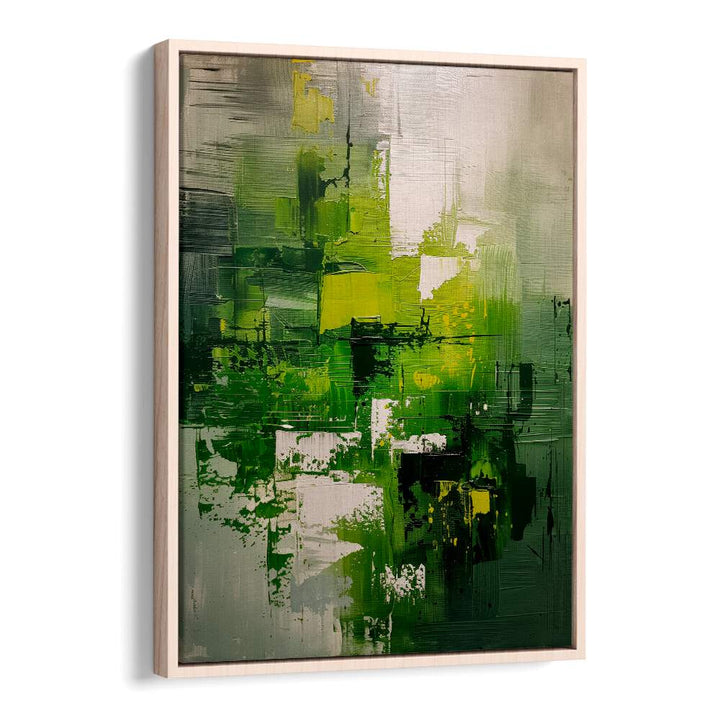 CONTEMPORART - MATCHA III , ABSTRACT PAINTINGS