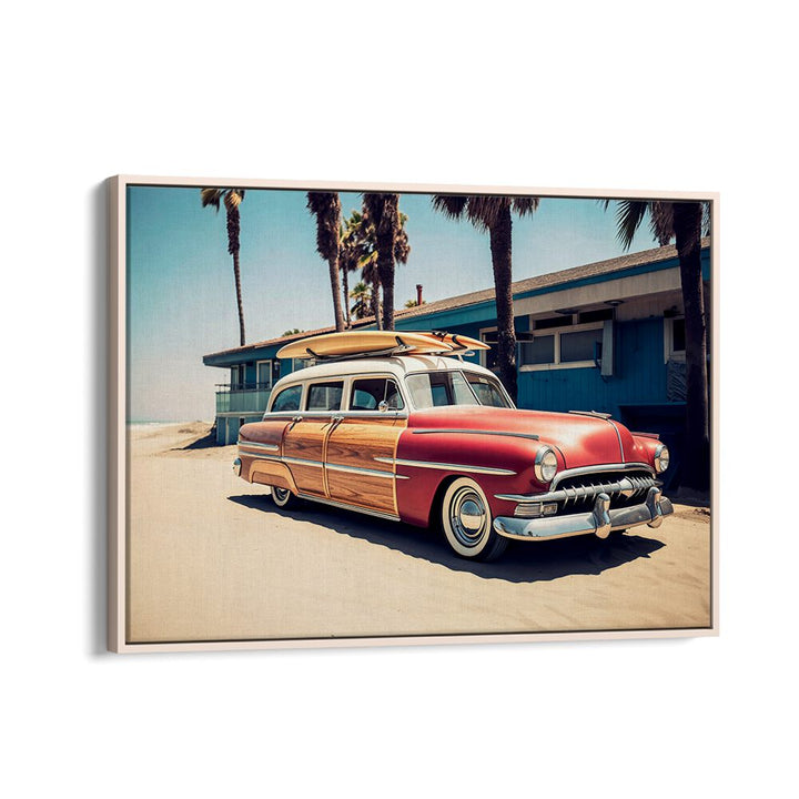 SURFING VINTAGE CAR , CAR POSTERS