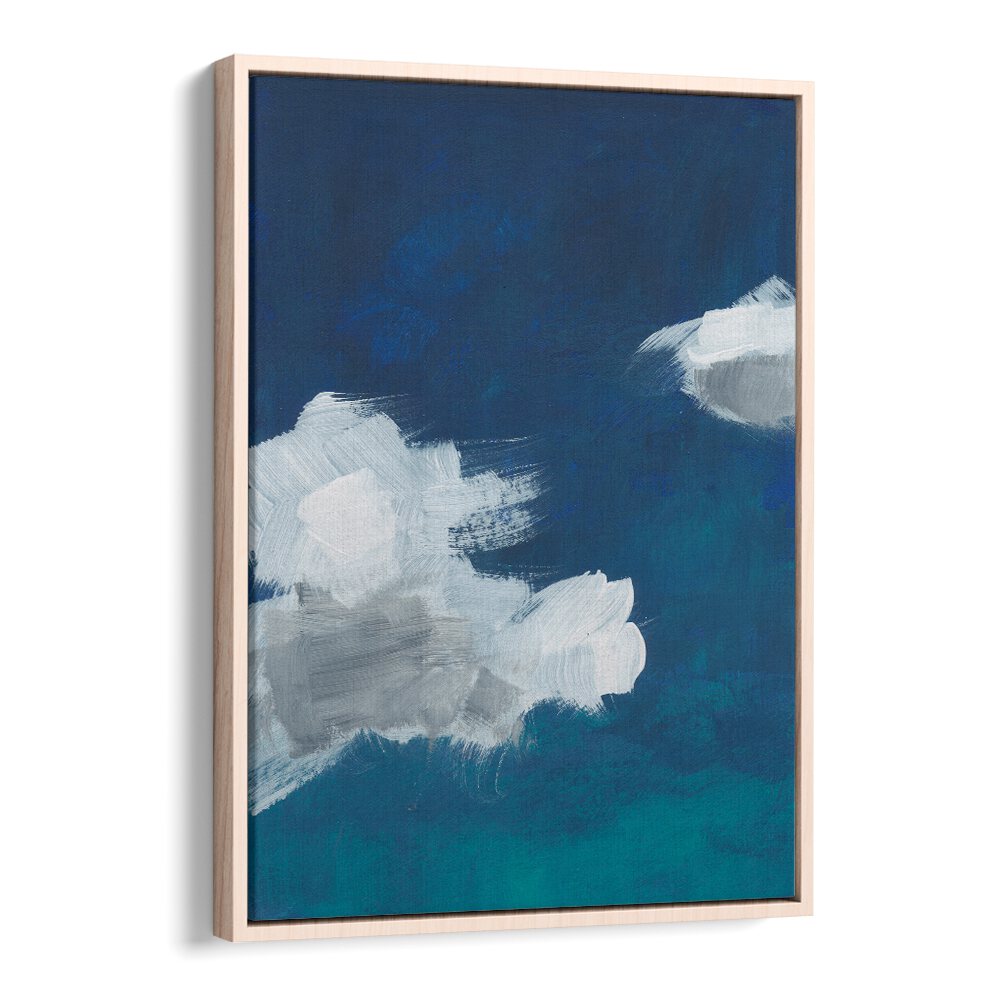 MYSTIC INDIGO CLOUDS IV , ABSTRACT ART , ABSTRACT PAINTINGS