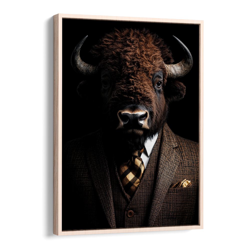 WILD SUITS - BISON , ANIMAL PAINTINGS