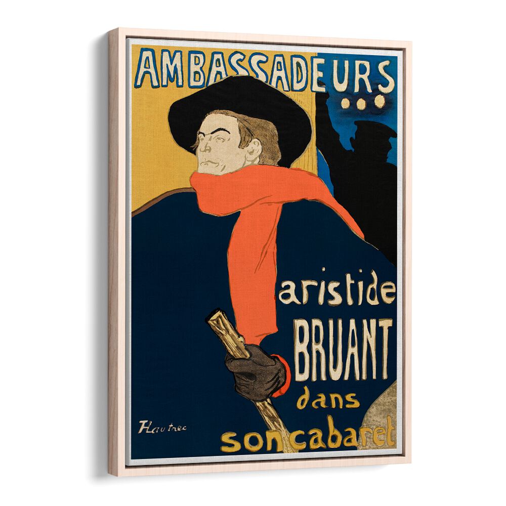 AMBASSADEURS ARISTIDE BRUANT DANS SON CABARET (1892), VINTAGE PAINTINGS