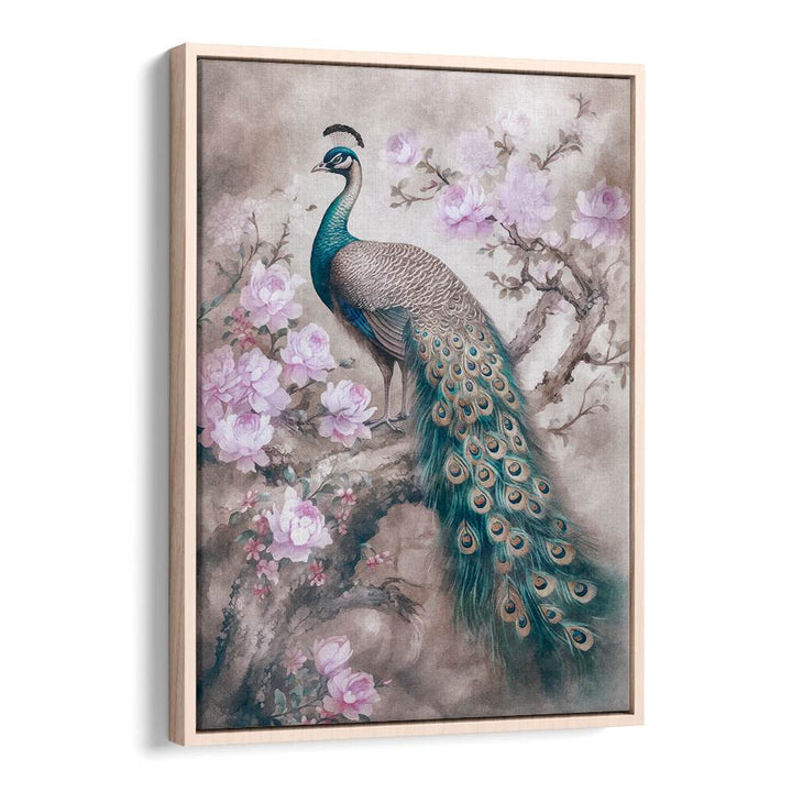 PEACOCKS ROMANCE , ANIMAL PAINTINGS