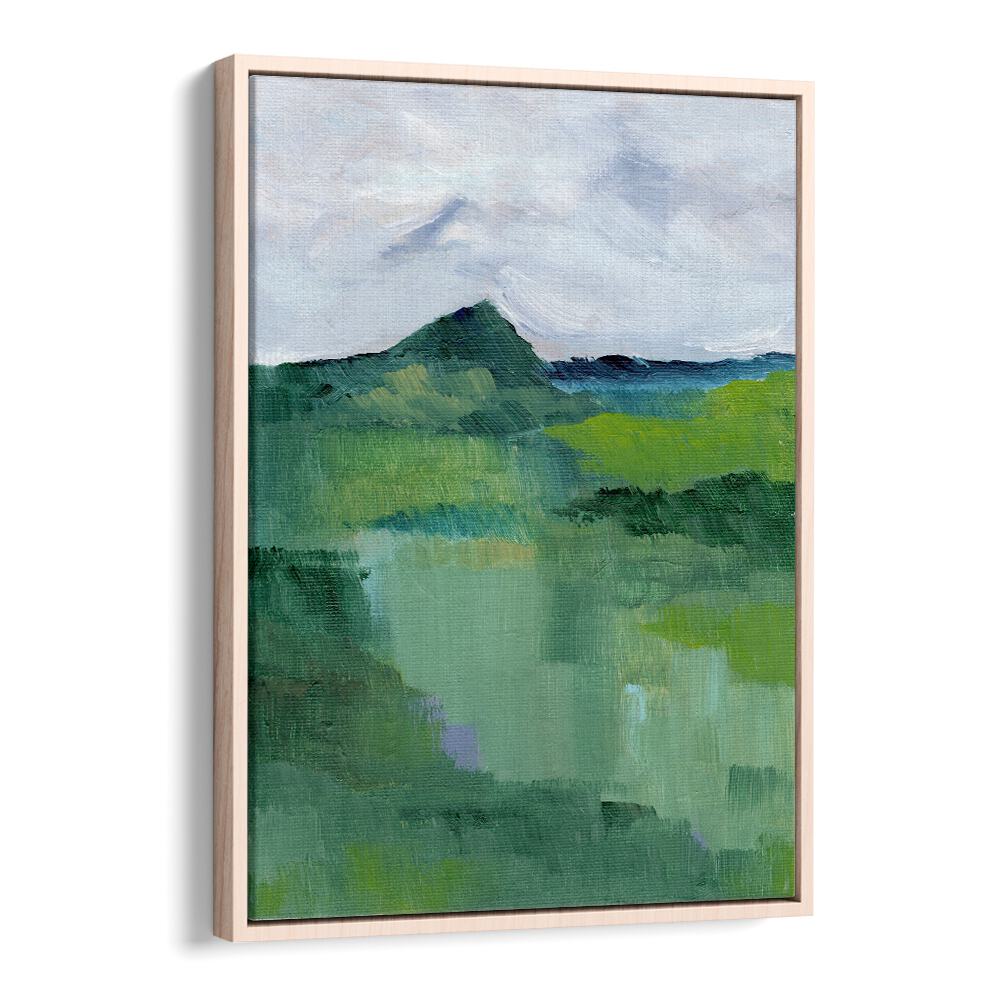 GREEN LANDSCAPE III , LANDSCAPE PAINTINGS