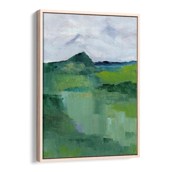 GREEN LANDSCAPE III , LANDSCAPE PAINTINGS