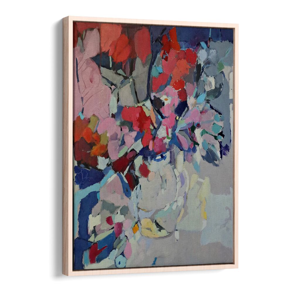 Vibrant floral ABSTRACT C, ABSTRACT PAINTINGS art piece adding elegance to any space, perfect for modern decor.