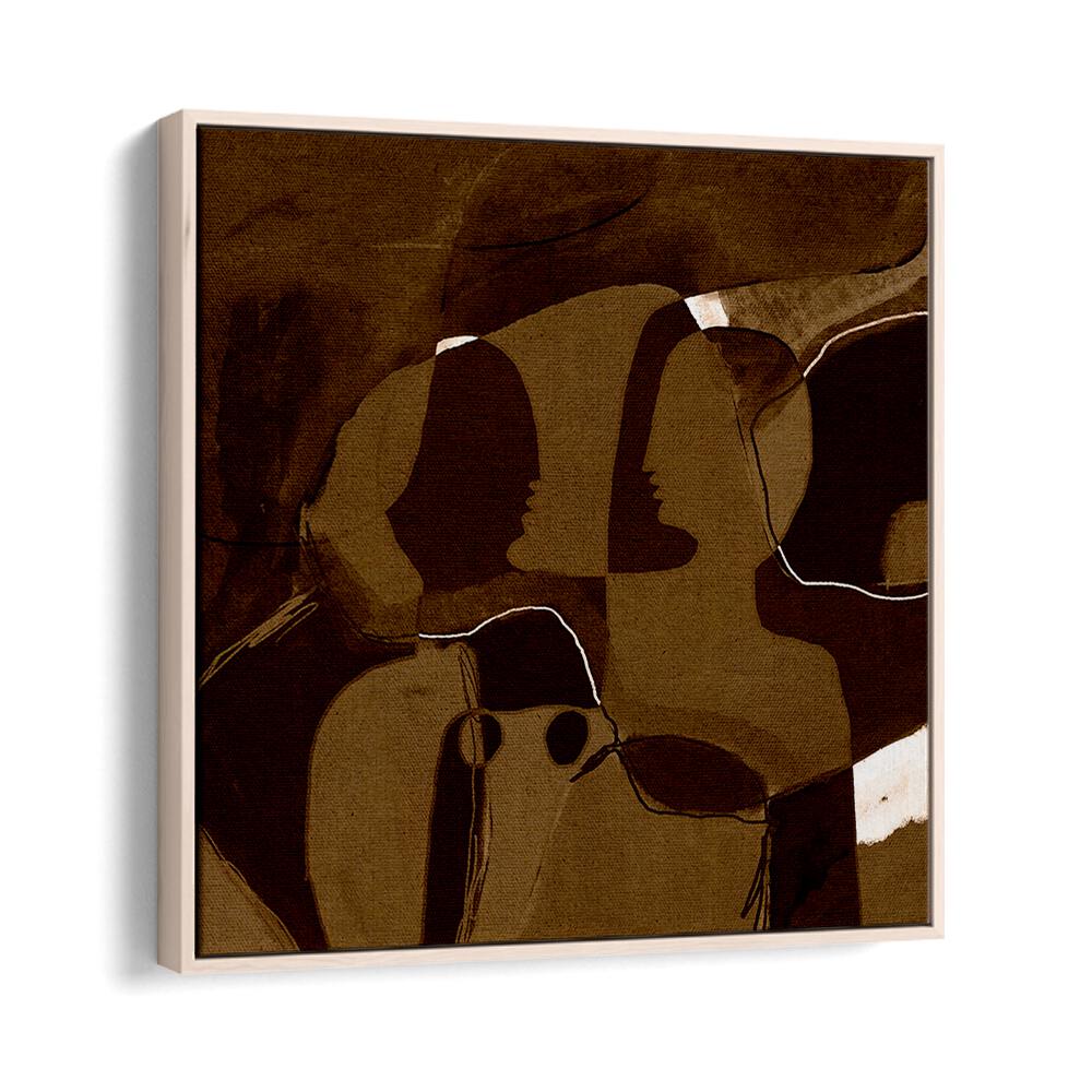 Abstract artwork BECOMING II, showcasing emotional depth and modern design, perfect for contemporary collections.