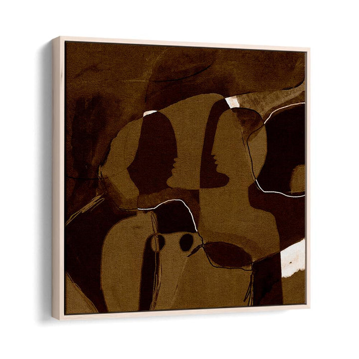 Abstract artwork BECOMING II, showcasing emotional depth and modern design, perfect for contemporary collections.
