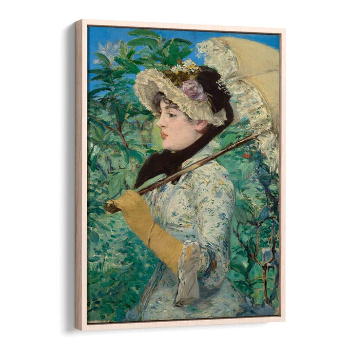 JEANNE SPRING (1881) BY EDOUARD MANET , VINTAGE PAINTINGS