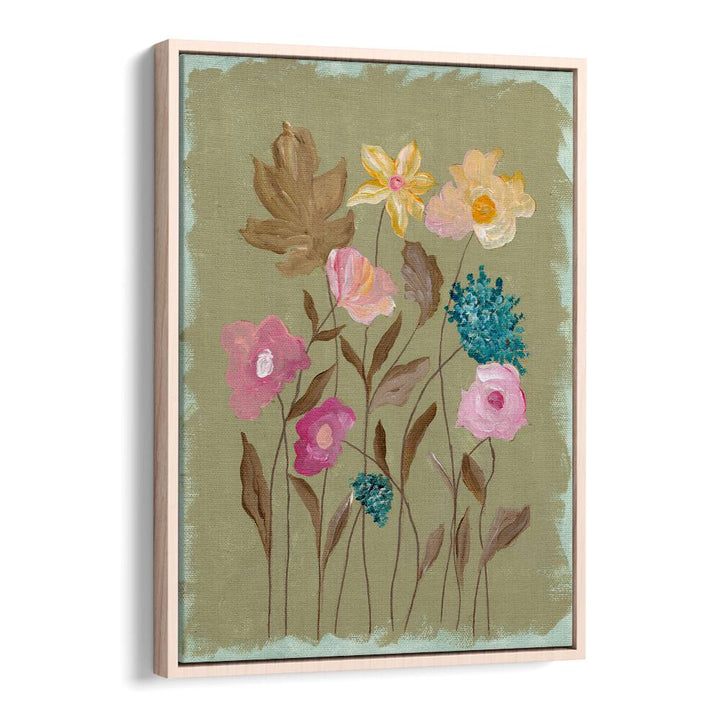 BLUSH IN BLOOM II , FLORAL FLOWER PAINTINGS