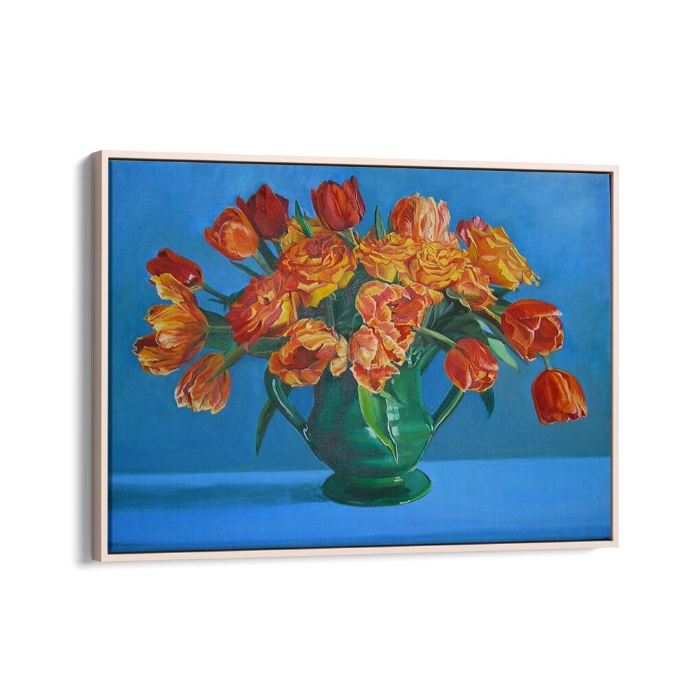 TULIPS , FLORAL FLOWER PAINTINGS