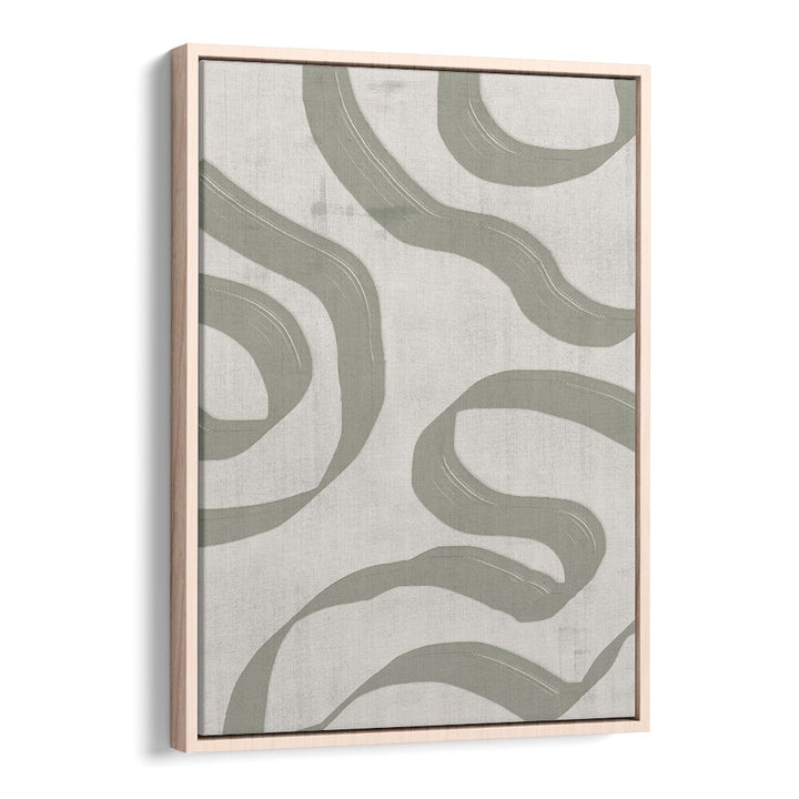 GREEN SAGE WAVES NO. 1 , ABSTRACT PAINTINGS