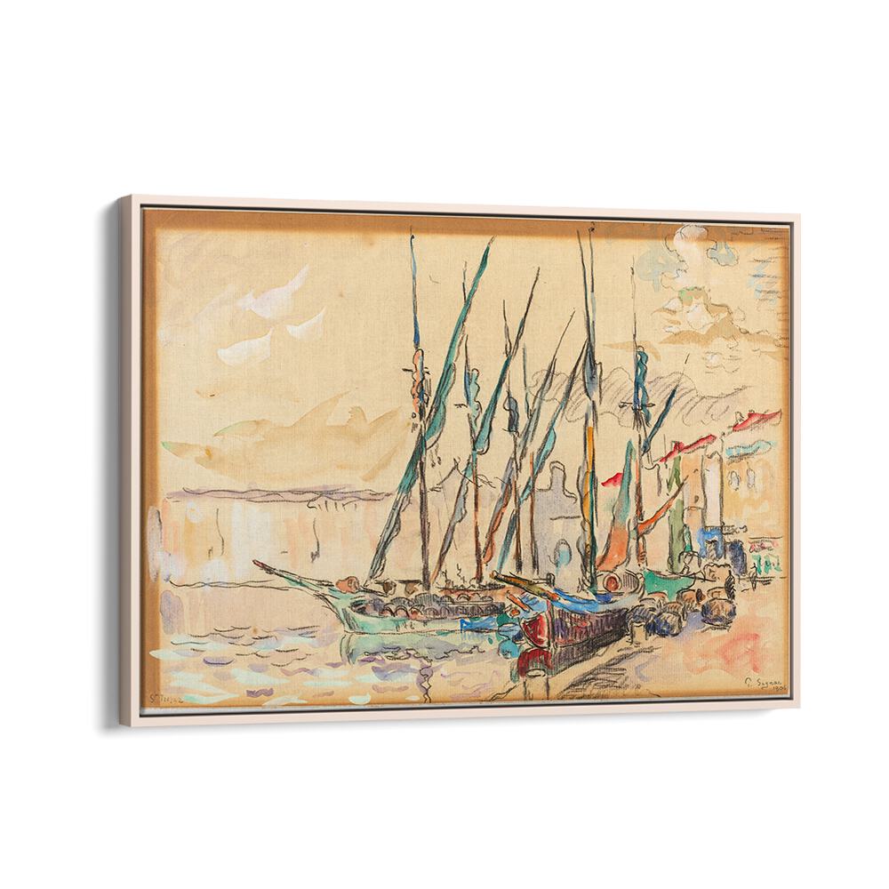 ST. TROPEZ (1906) , VINTAGE PAINTINGS