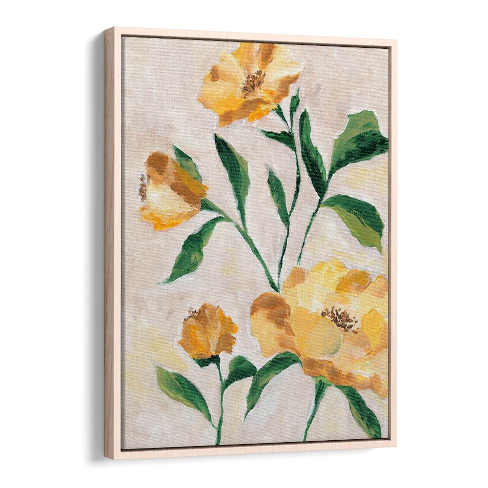 YELLOW CAMELLIA , FLORAL FLOWER PAINTINGS