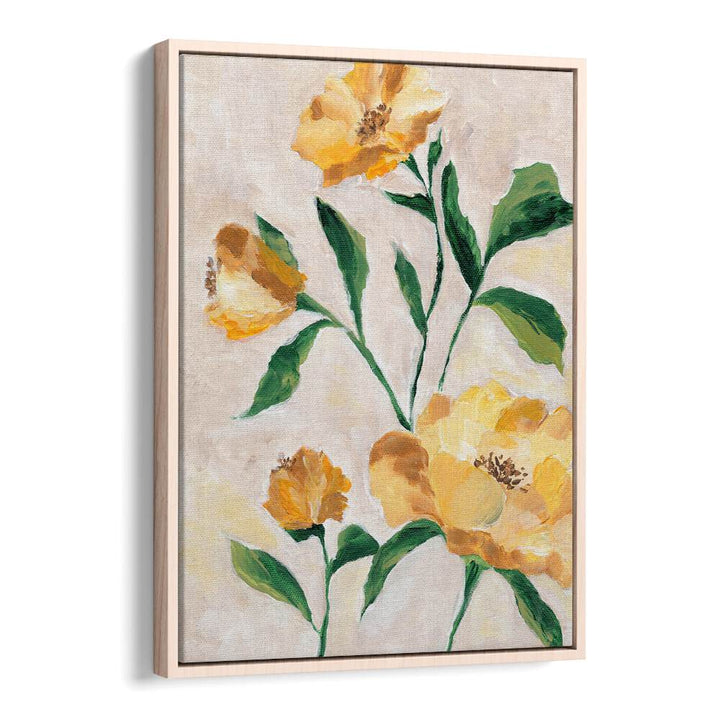 YELLOW CAMELLIA , FLORAL FLOWER PAINTINGS