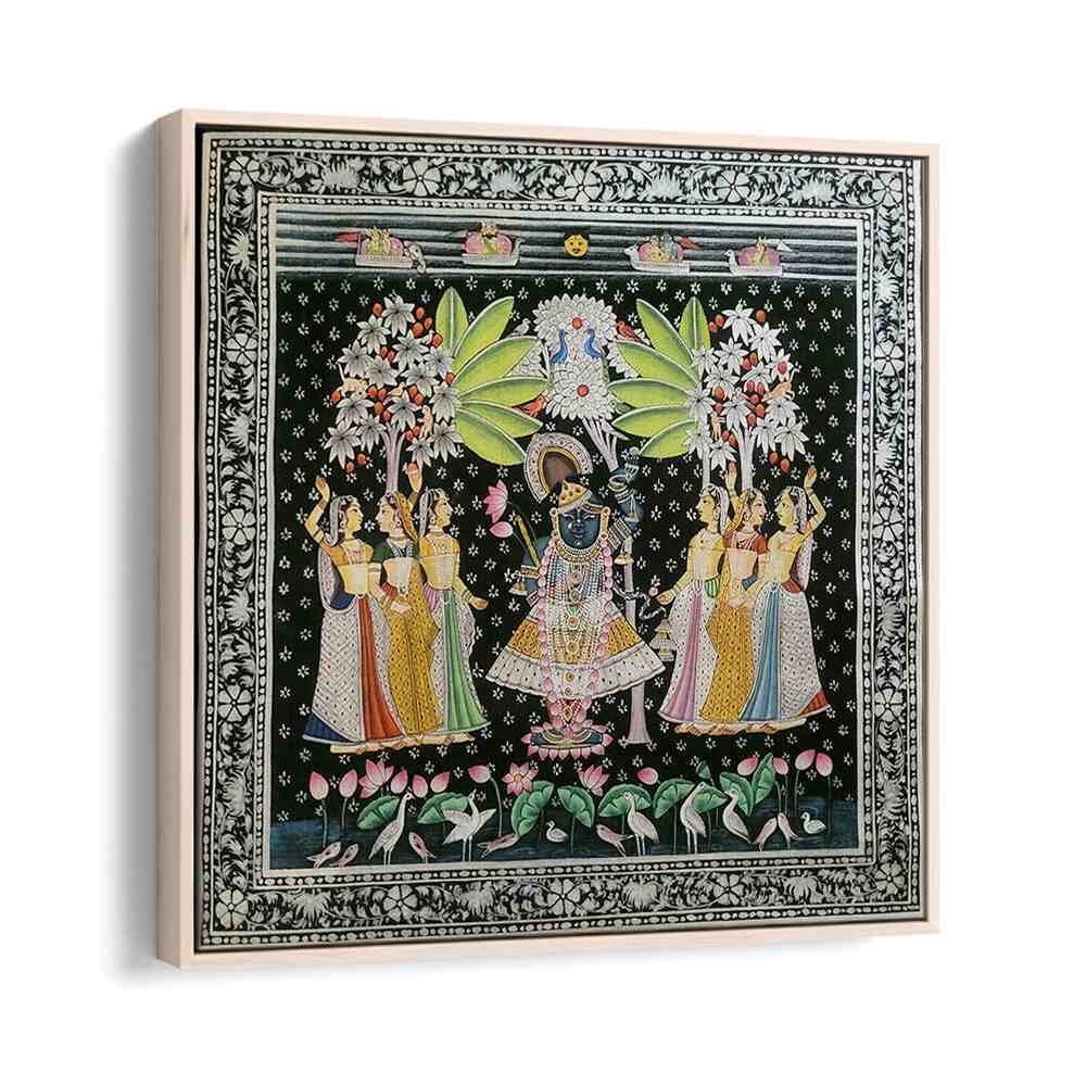 Shrinath Ji Pichwai, Indian art paintings featuring Lord Krishna, enhance your home decor with traditional elegance.