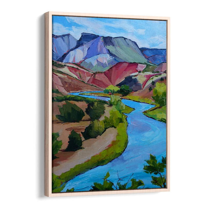 NEW MEXICO RIVER , LANDSCAPE PAINTINGS