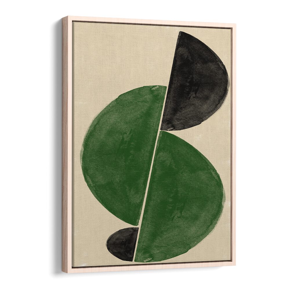 Bold colors and abstract shapes define INTERACTION BALANCE NO.4, a captivating piece from our collection of abstract paintings.