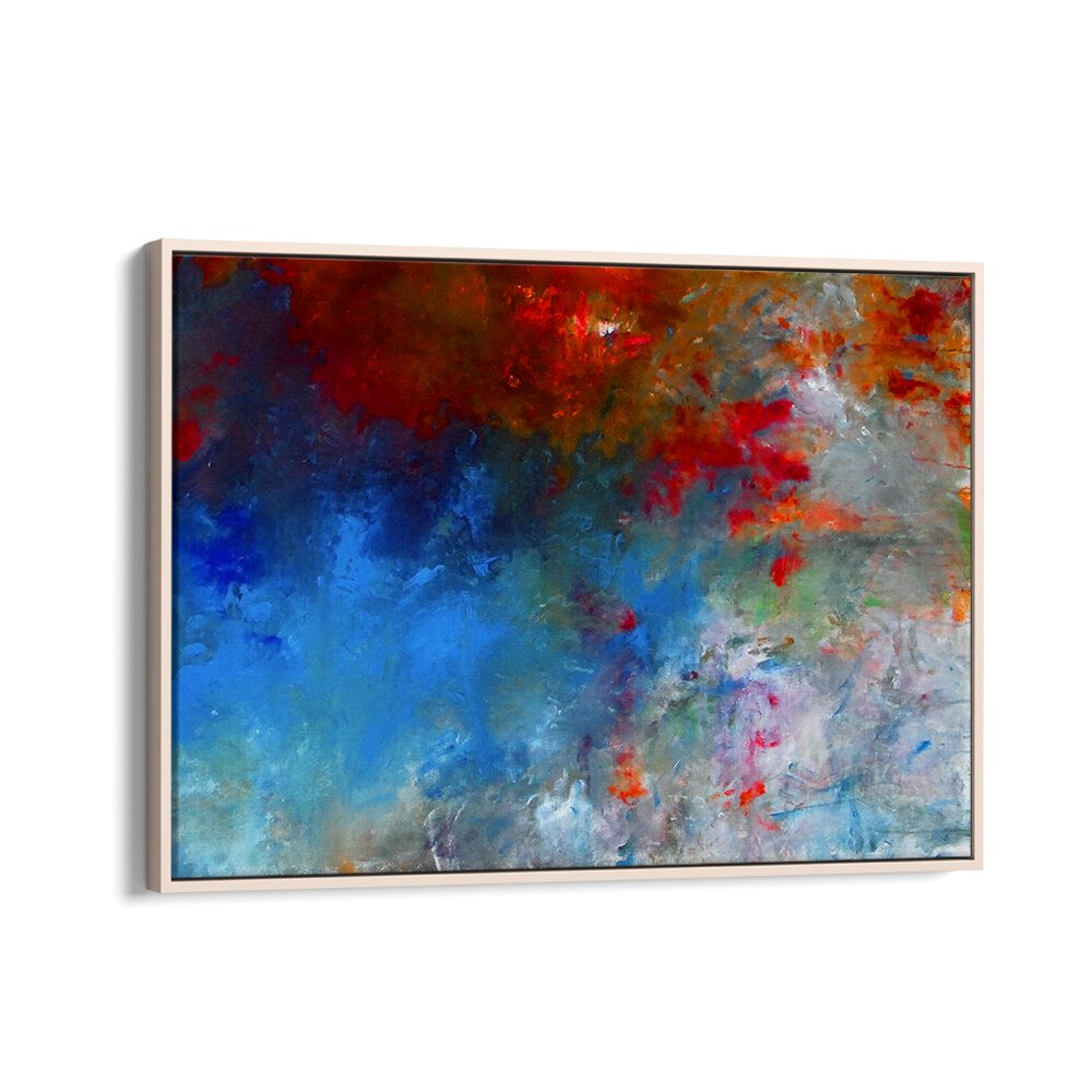 Vibrant hues in LANDSCAPE DESIGN III, ABSTRACT PAINTINGS, perfect for modern home decor enhancement.