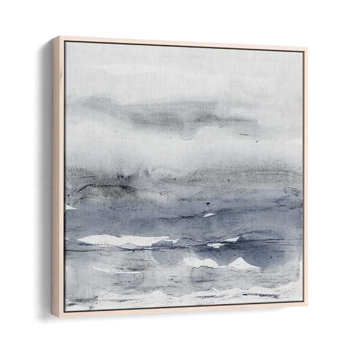 Misty minimal landscape abstract paintings create a tranquil oasis for your living space, enhancing any room's serenity.