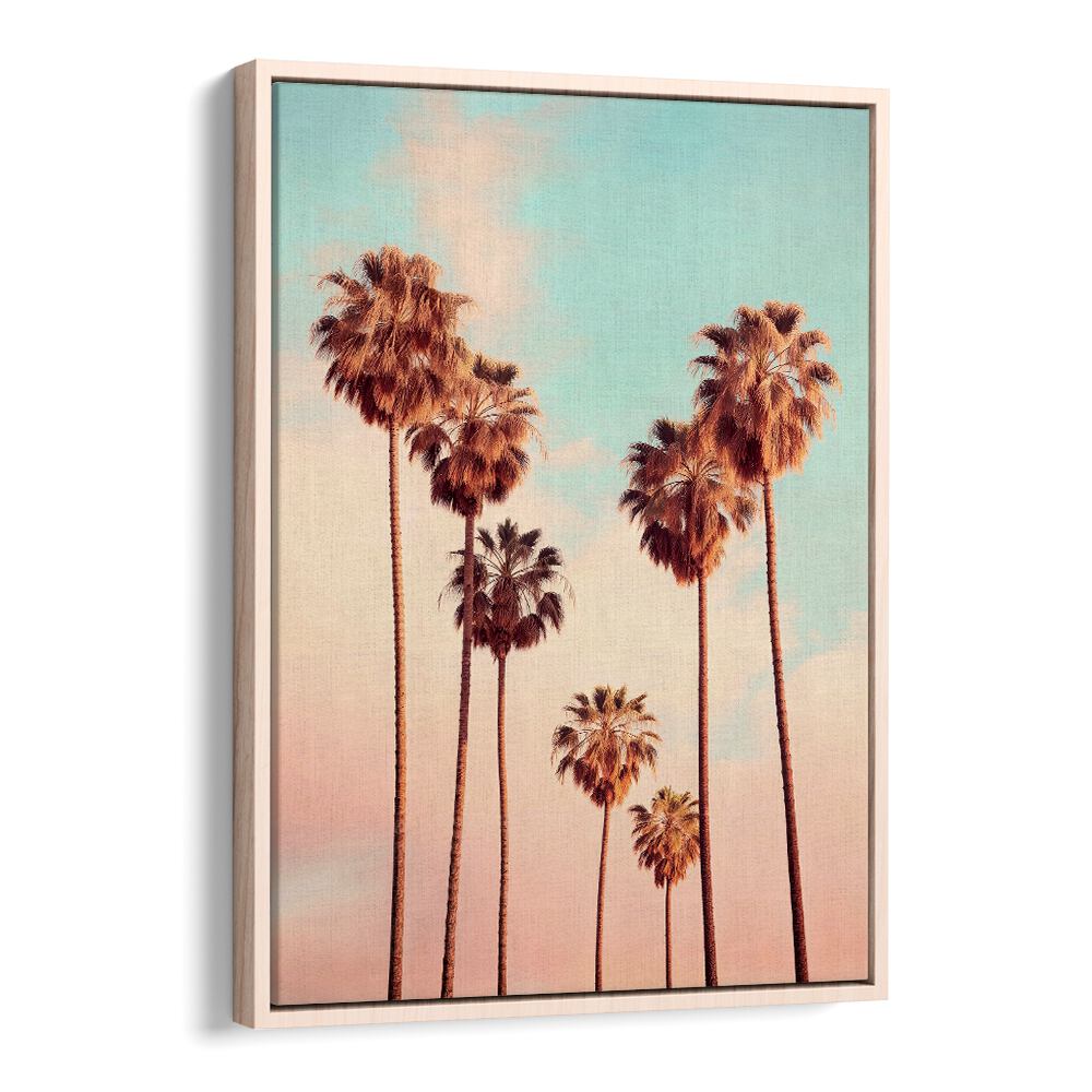 Stunning WESTWOOD PALM TREES, BEACH PAINTINGS create a tropical vibe, perfect for gardens and patios by Philippe HUGONNARD.