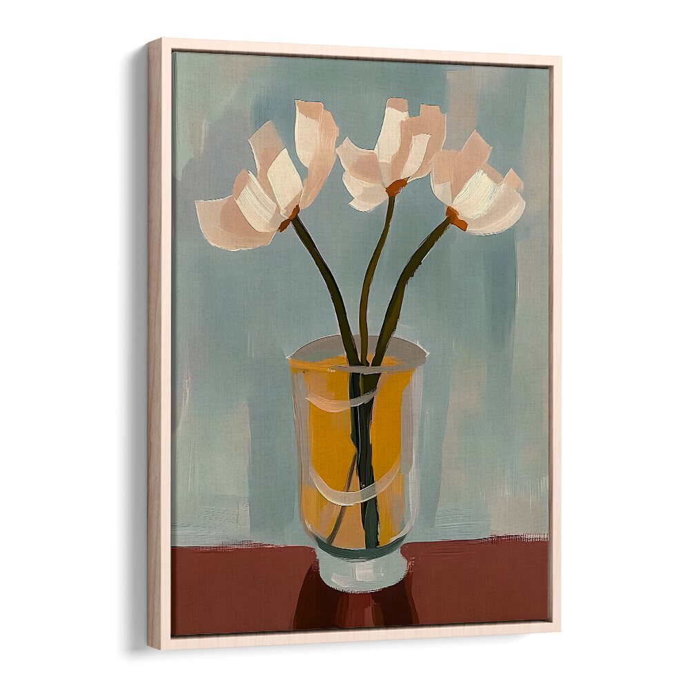Elegant FLOWER IN A VASE I adds a touch of sophistication to your home decor with its stunning floral arrangement.