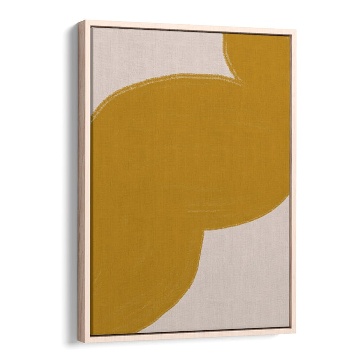 MUSTARD SHAPE ORGANIC , ABSTRACT PAINTINGS