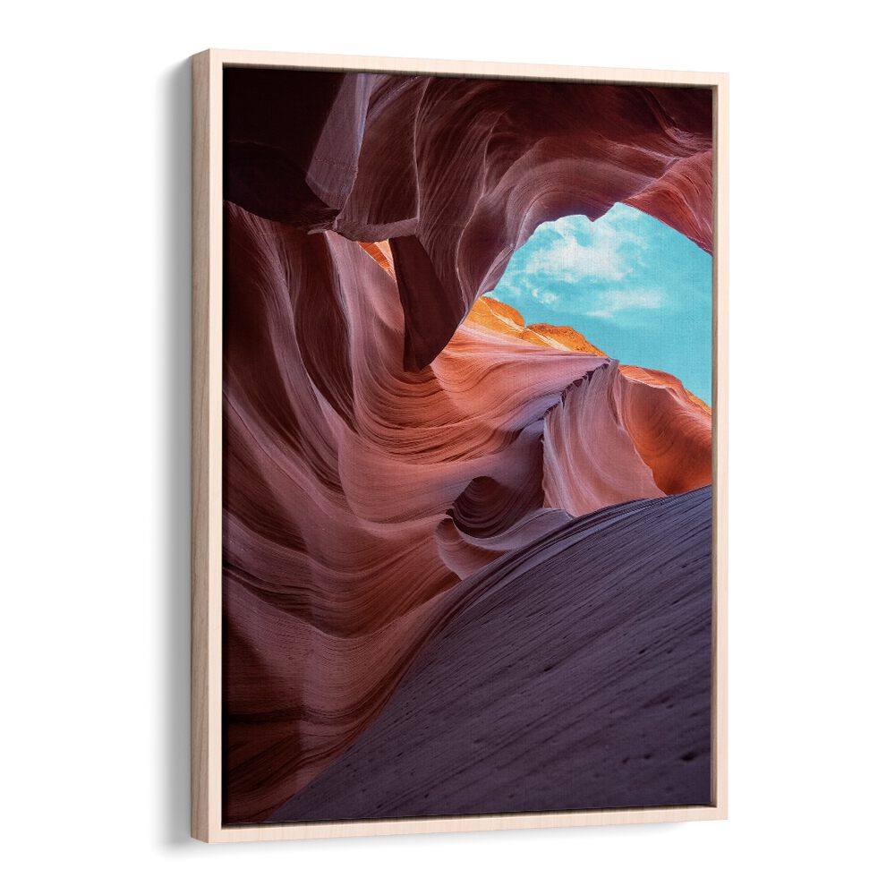 Stunning ANTELOPE CANYON, LANDSCAPE PAINTINGS capture the vibrant rock formations and winding passageways of nature's beauty.