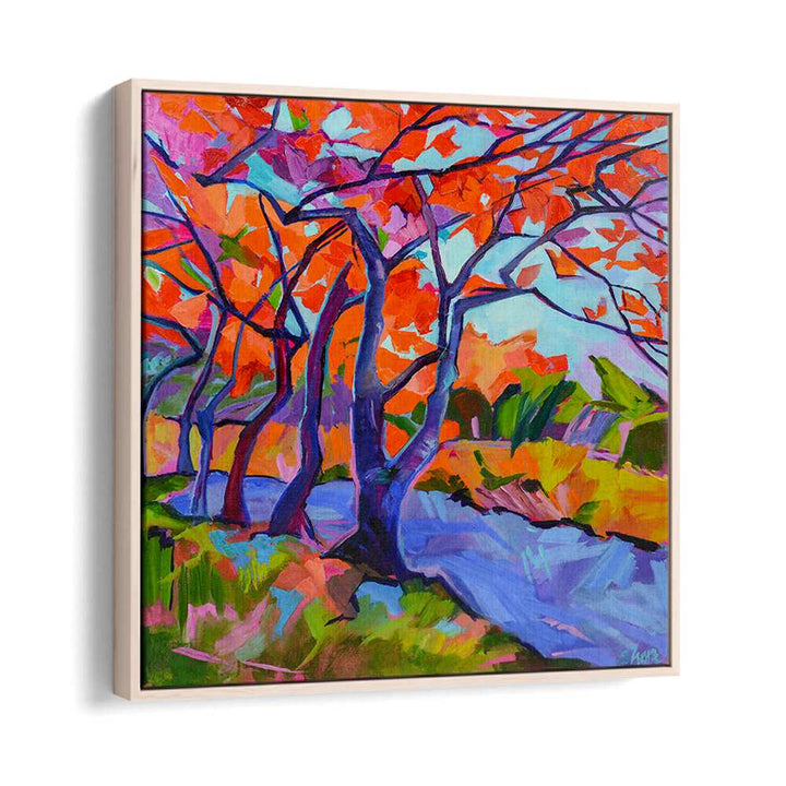 RED TREES , LANDSCAPE PAINTINGS