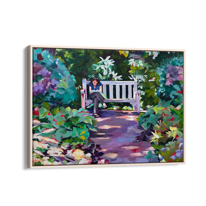 PRINCETON GARDEN , LANDSCAPE PAINTINGS