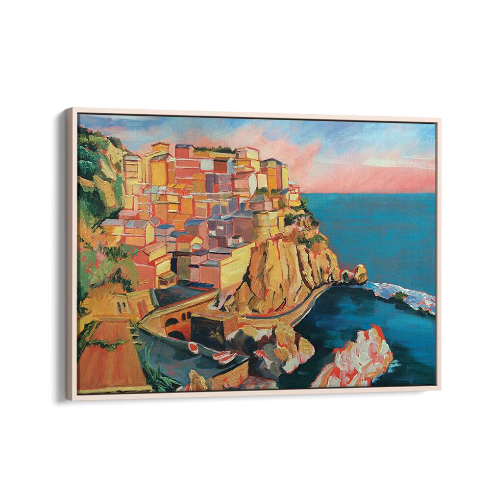 MANAROLA ITALY , LANDSCAPE PAINTINGS