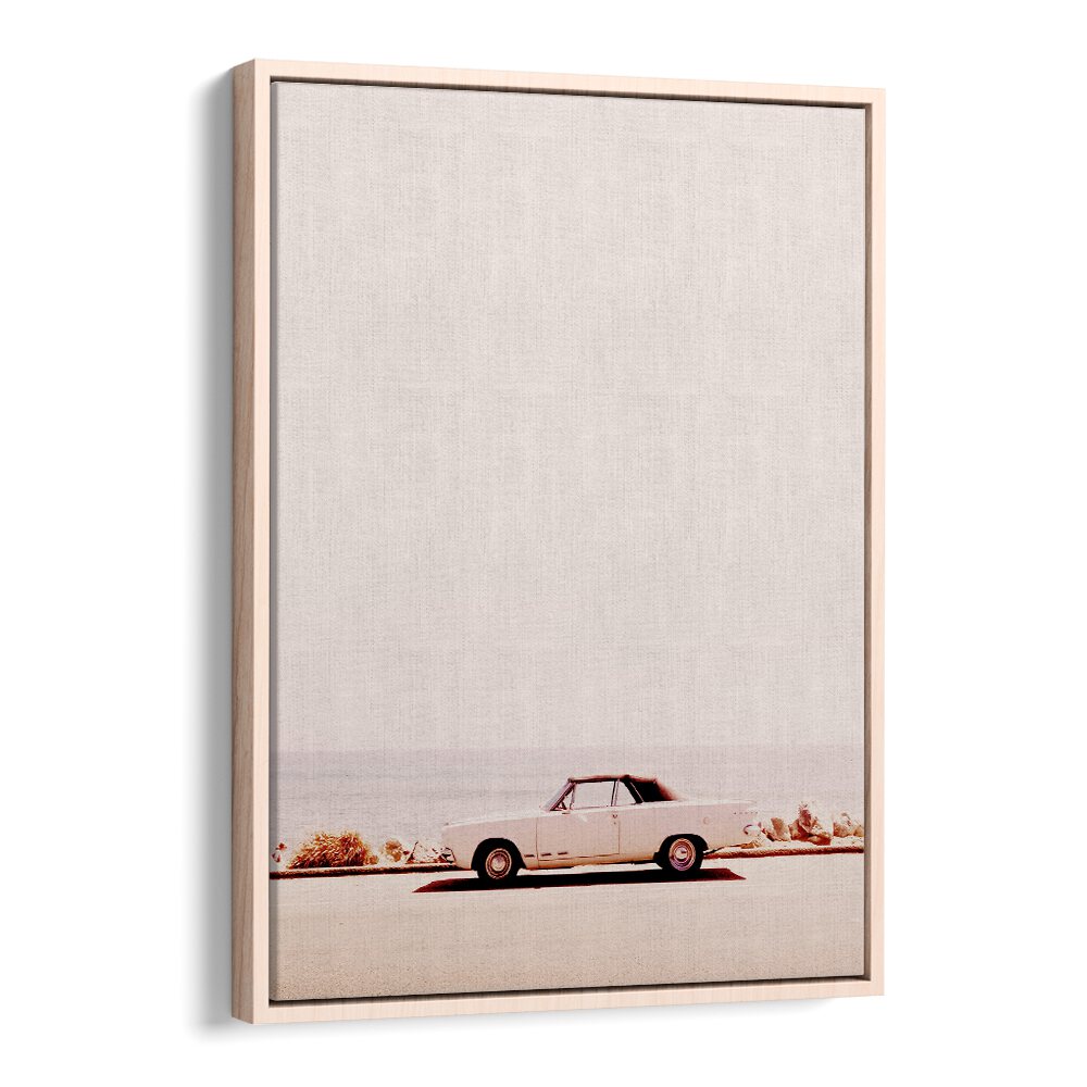 Stylish CALIFORNIA COAST, CAR POSTERS featuring a classic car on the scenic coastal road, perfect for any decor.