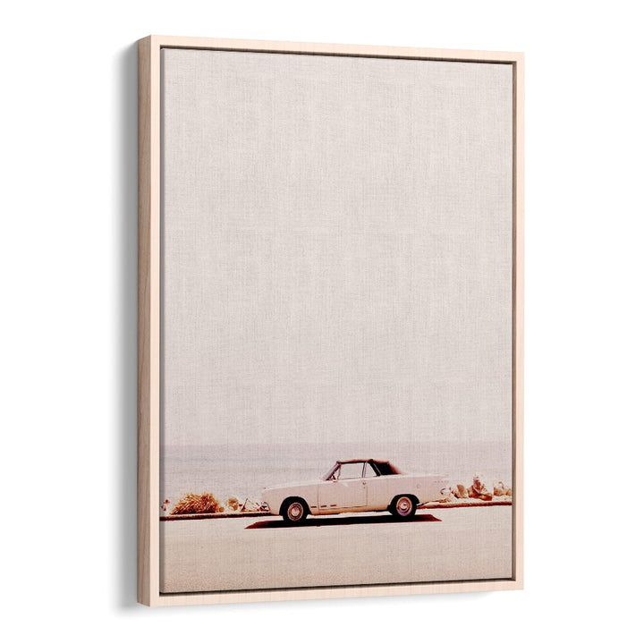 Stylish CALIFORNIA COAST, CAR POSTERS featuring a classic car on the scenic coastal road, perfect for any decor.