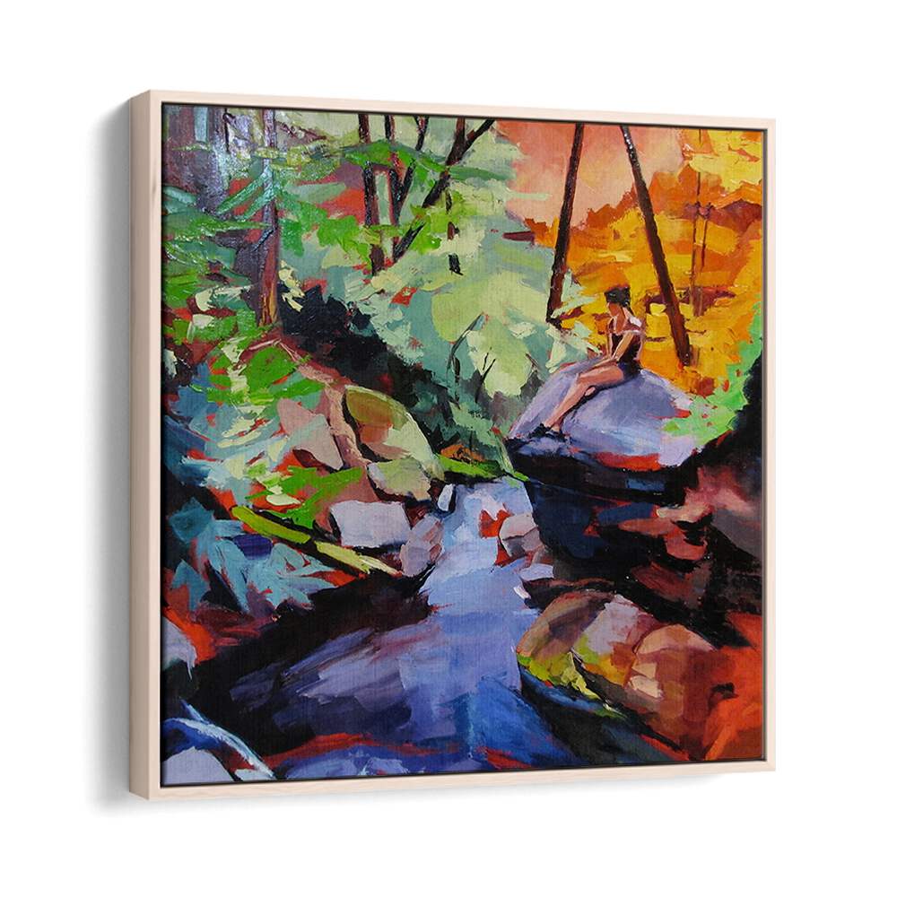 MILFROD BROOK , LANDSCAPE PAINTINGS