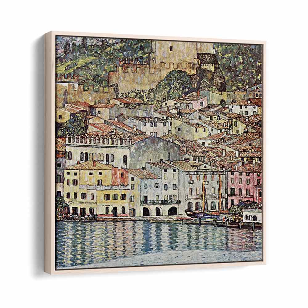 MALCESINE AM GARDASEE (1913) , VINTAGE PAINTINGS