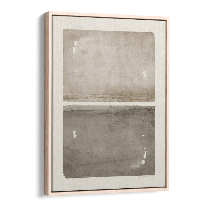SQUARED IN TAUPE, GEOMETRIC ART PRINTS featuring abstract 3D shapes, perfect for modern interior decor.