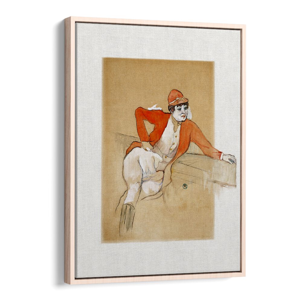 LA MACARONA IN THE COSTUME OF A JOCKEY (1893)  , VINTAGE PAINTINGS