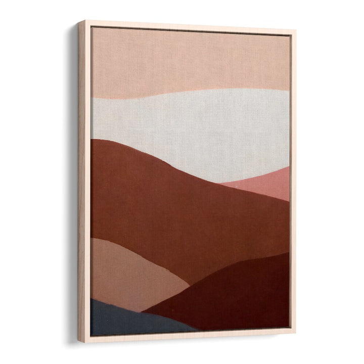 FAR FAR AWAY , ABSTRACT PAINTINGS with layered earth tones and flowing shapes, adding warmth and style from Oakwood Floater.