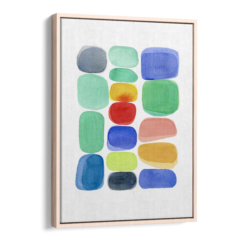 Vibrant COLOR BLOCKS I, ABSTRACT PAINTINGS, enhances any space with its dynamic colors and contemporary design.