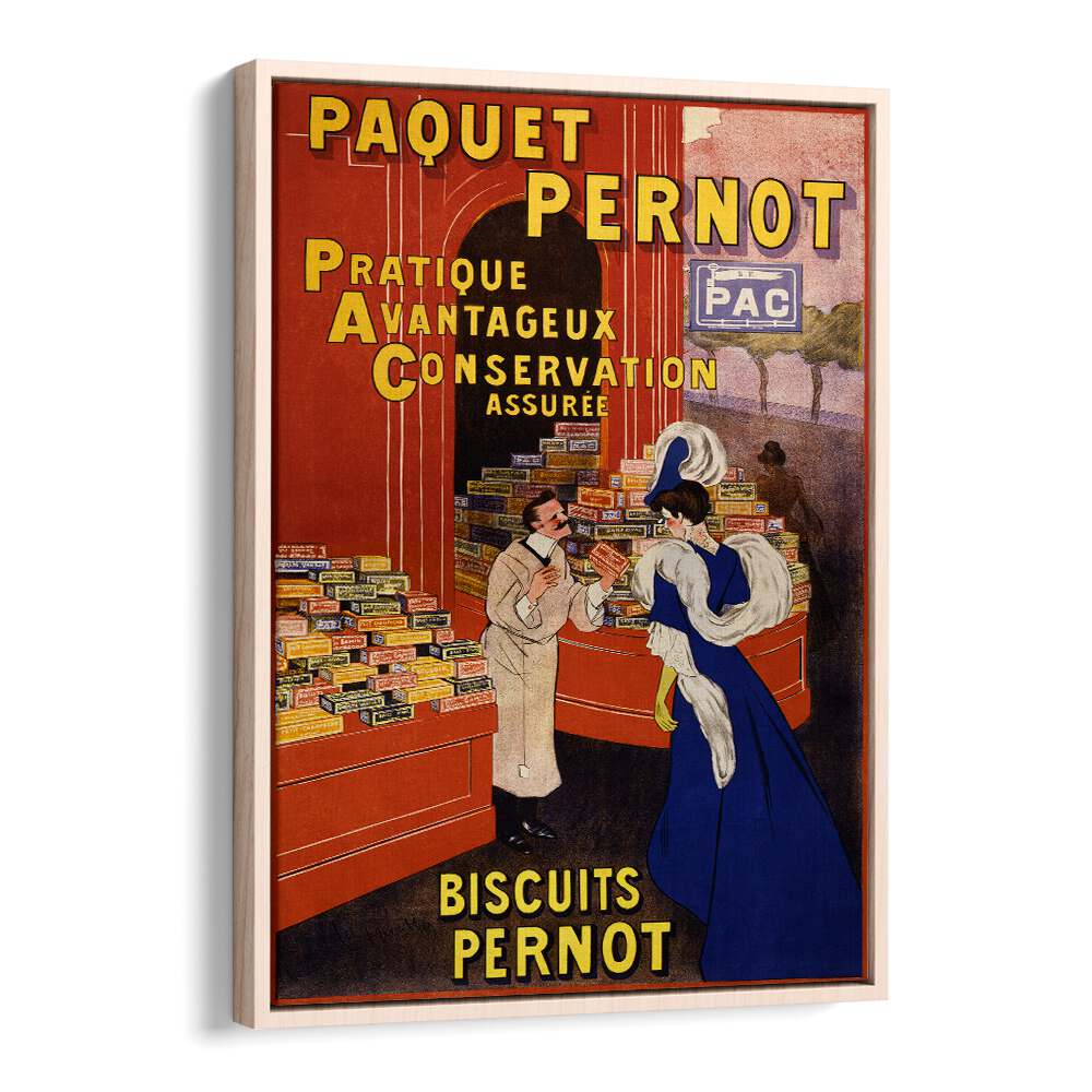 PAQUET PERNOT BISCUITS PERNOT (1905) , VINTAGE PAINTINGS