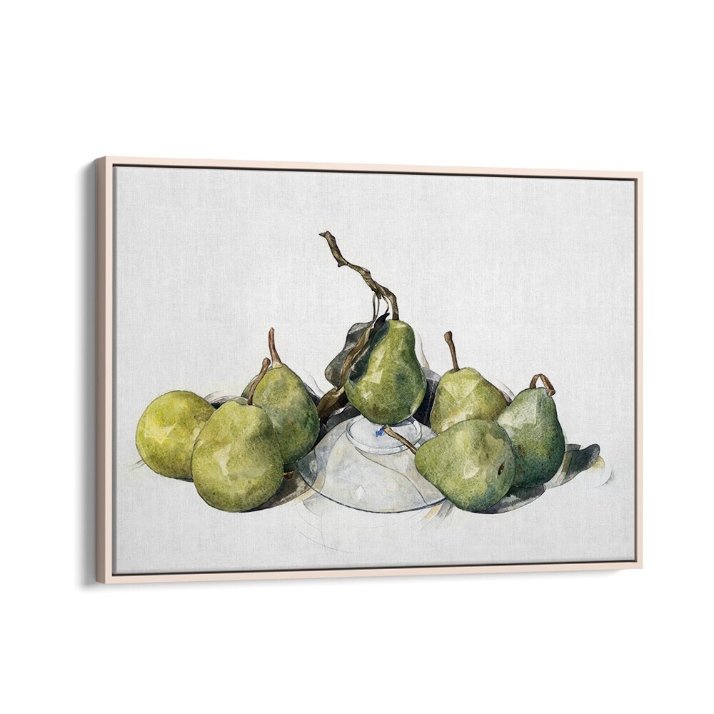 GREEN PEARS (1929) , VINTAGE PAINTINGS