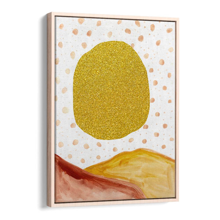 Brighten up your child's space with the GLITTER SUN, KIDS ROOM PAINTINGS featuring shimmering gold accents.