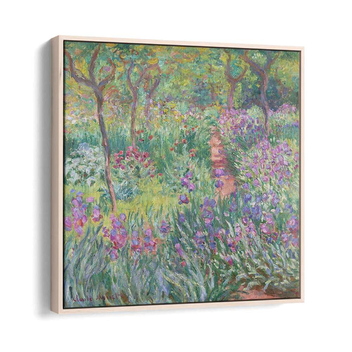 THE ARTIST’S GARDEN IN GIVERNY (1900) , VINTAGE PAINTINGS